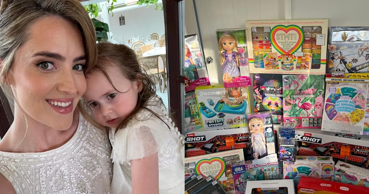 Mum raises thousands to buy Christmas gifts for children in hospital after daughter's cancer battle