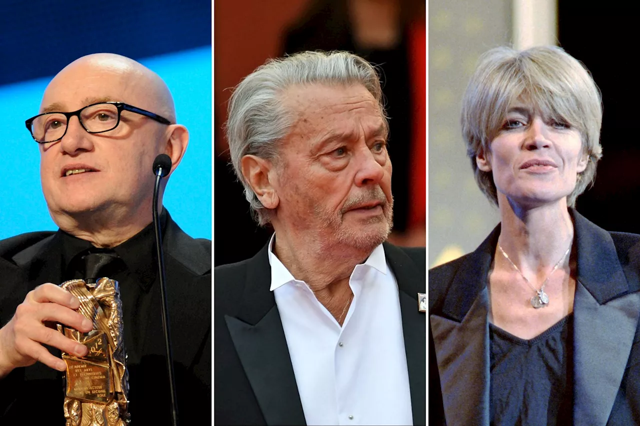 DIAPORAMA : Michel Blanc, Alain Delon, Françoise Hardy... Ils nous ont quittés en 2024