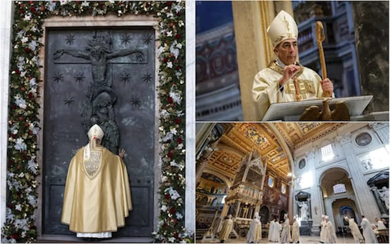 Papa Francesco Comunica l'Apertura della Porta Santa di San Giovanni in Laterano