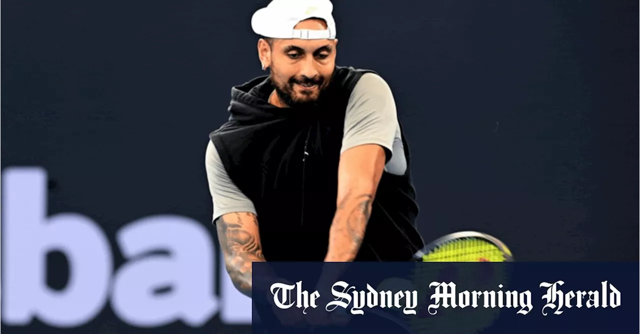 Kyrgios Faces Mpetshi Perricard in Brisbane Singles Return