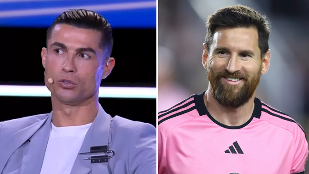 Messi Responds to Ronaldo's Ligue 1 Dig with 'GOAT' Wine Post