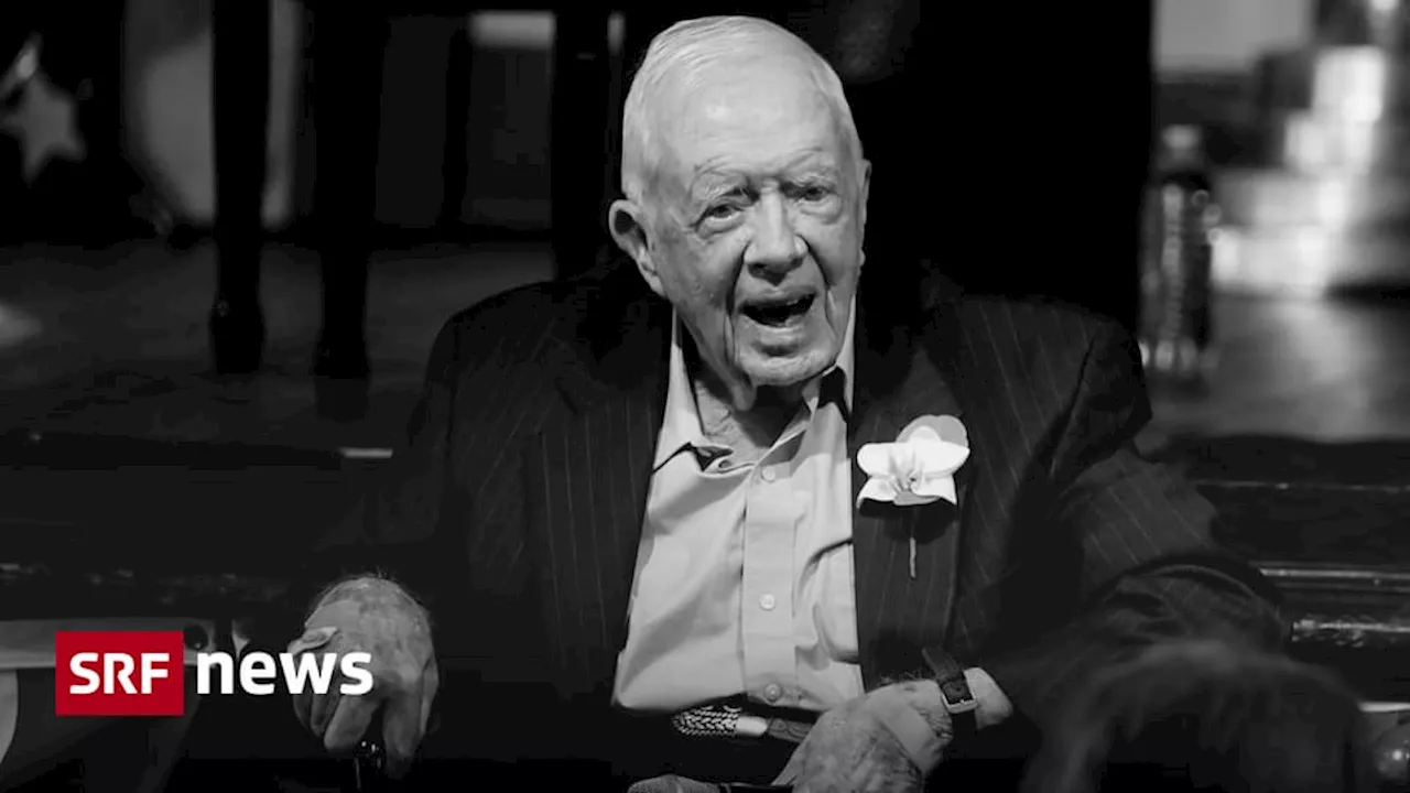 Jimmy Carter: Friedensnobelpreisträger und langjähriger Präsident gestorben