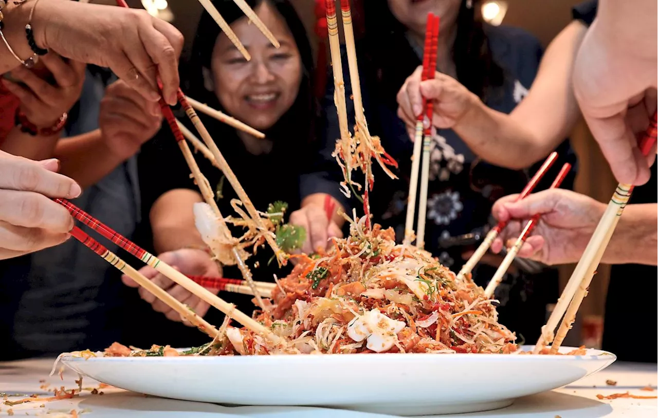 Yee Sang Celebrations Begin Early