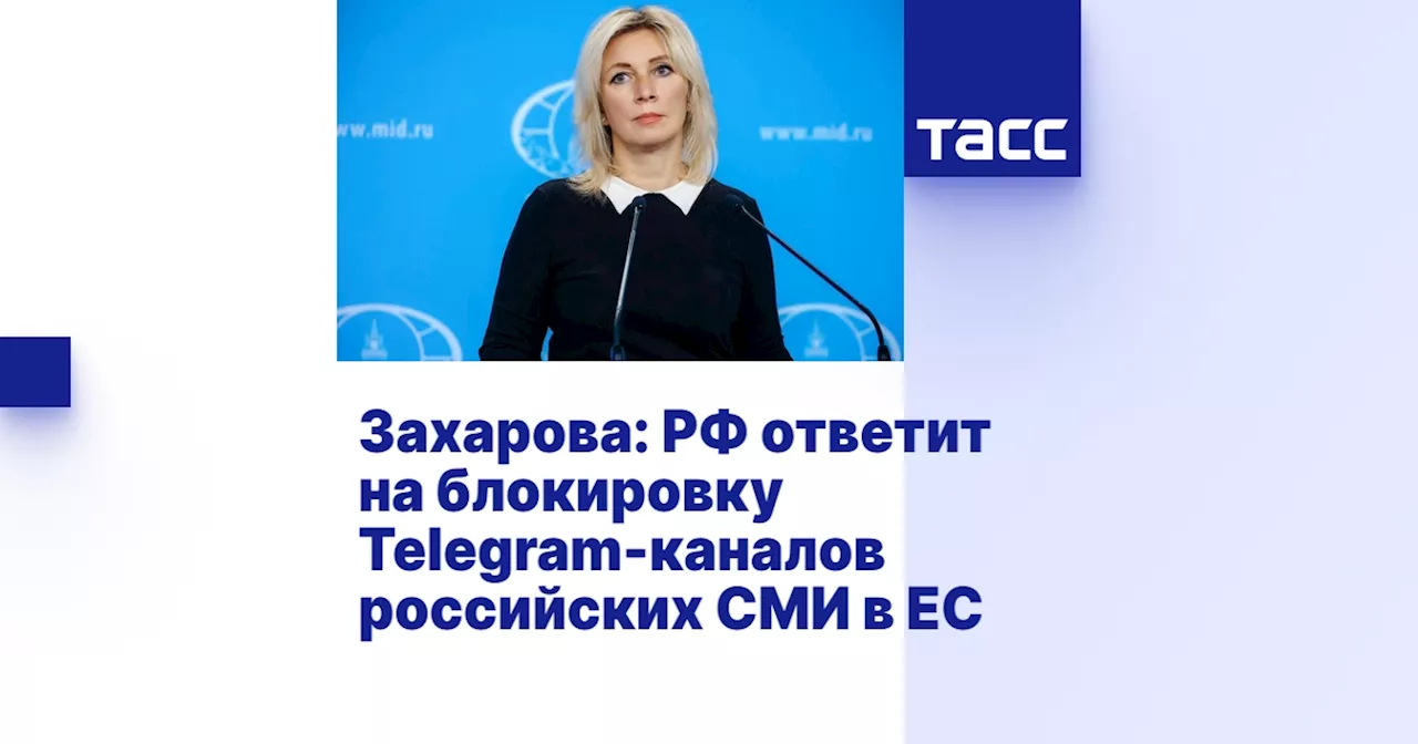 Россия Требует Ответа Мировых Организаций на Блокировку Телеграм-каналов СМ