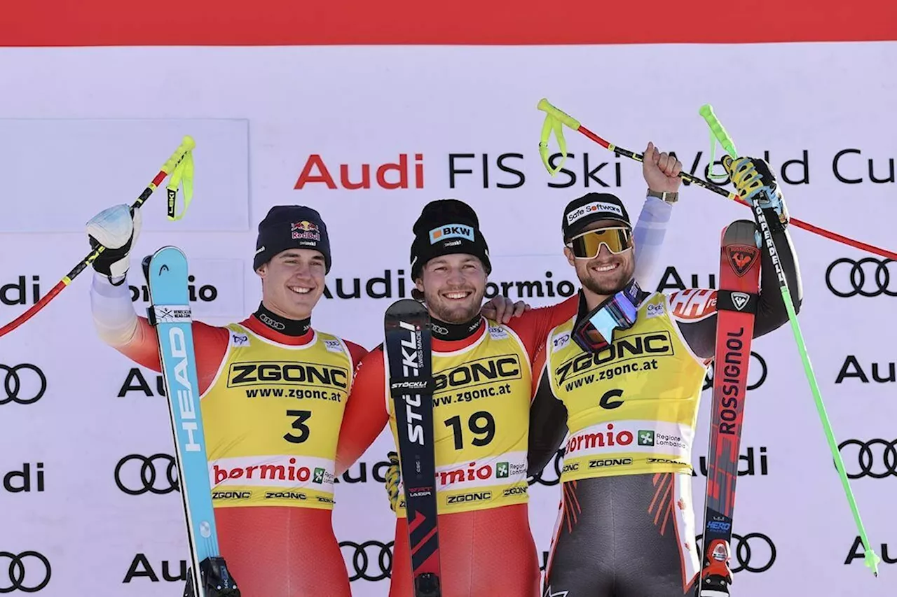 Canadian Cameron Alexander Wins World Cup Downhill Bronze