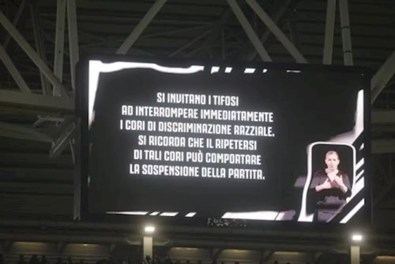 Cori razzisti contro Vlahovic all'Allianz Stadium, sospesa Juventus Fiorentina