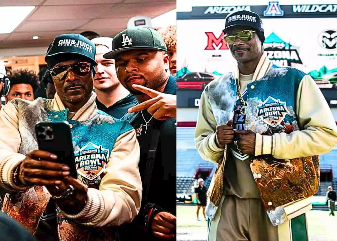 Snoop Dogg steals the show at Arizona Bowl