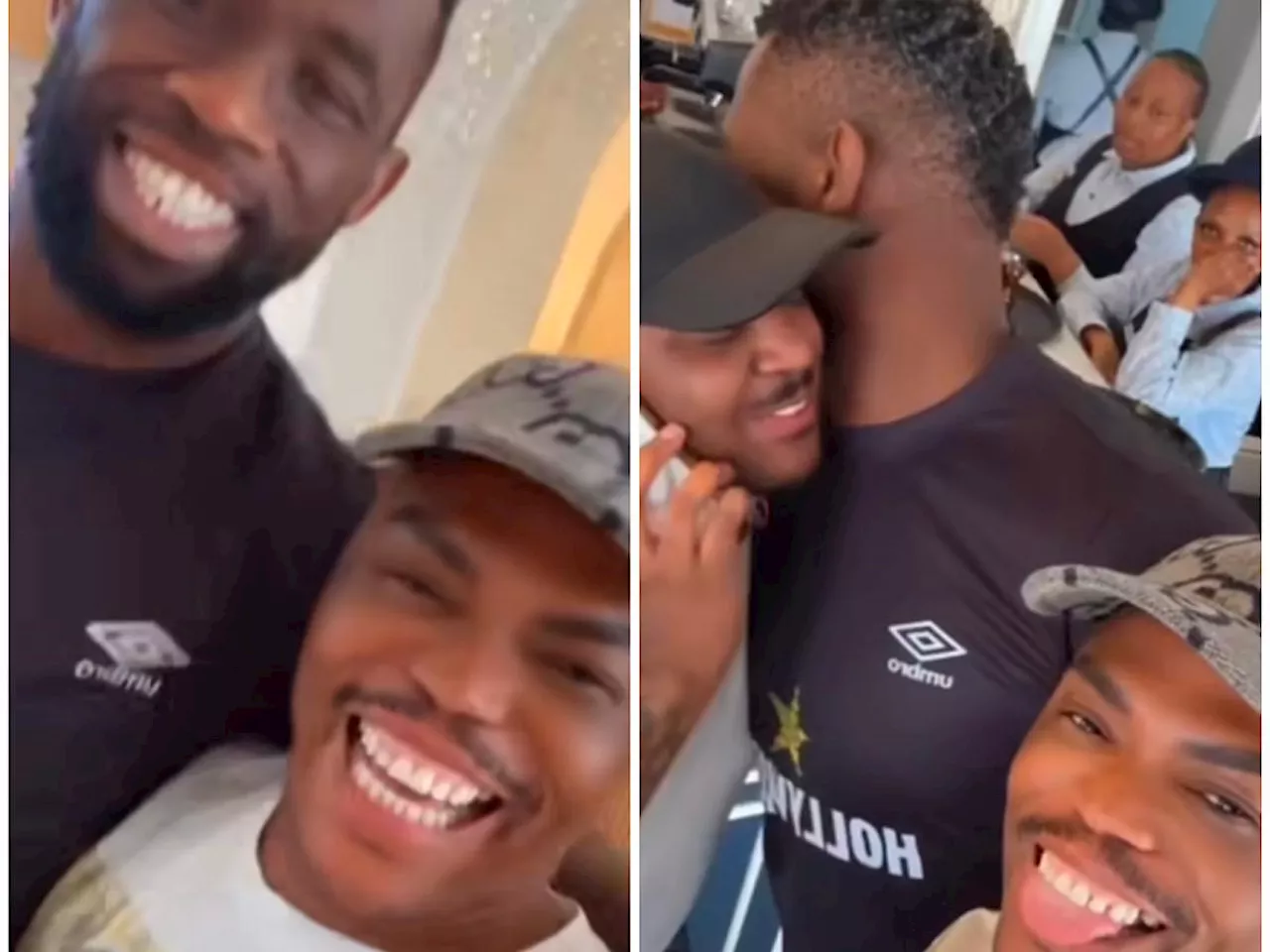 Somizi and Siya Kolisi's Viral Video Sparks Reactions