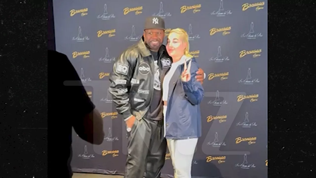 Amanda Bynes Meets 50 Cent at Las Vegas Residency