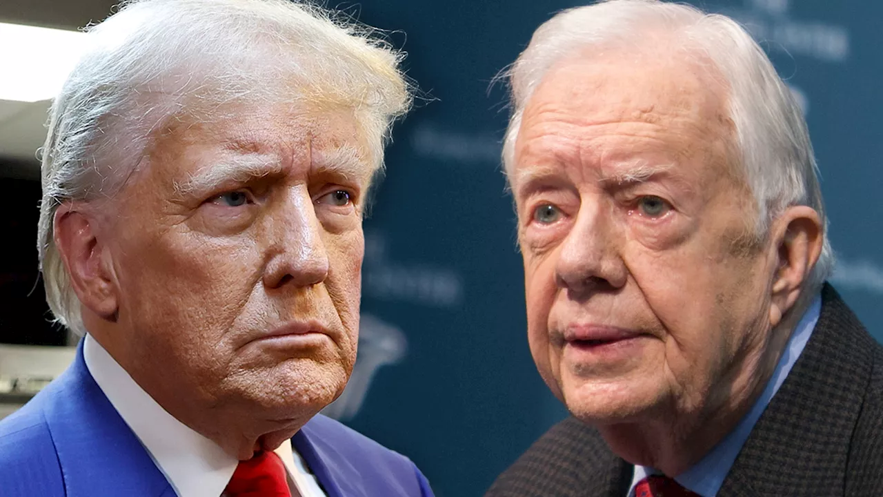 Trump Pays Tribute to Jimmy Carter, Calling Him an 'Extraordinary Leader'