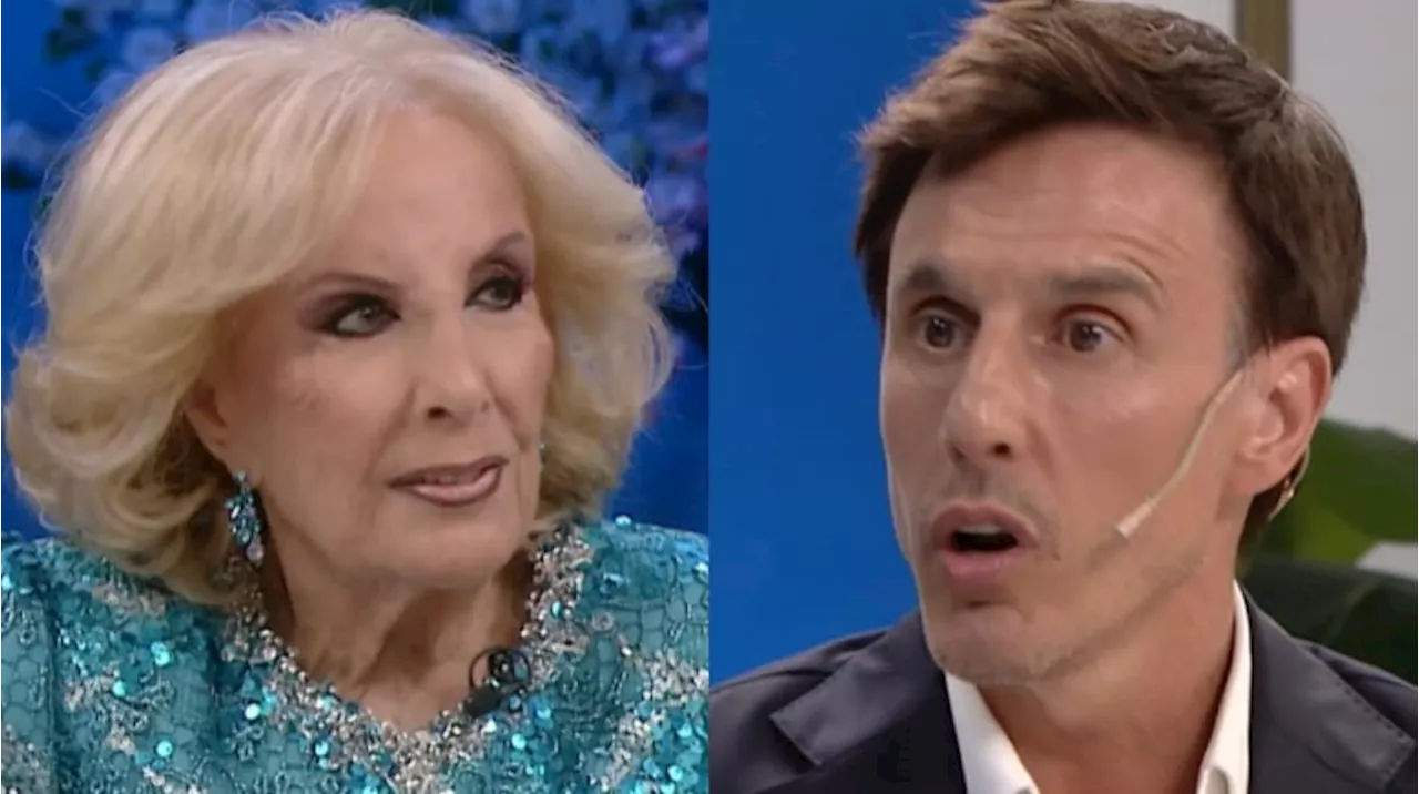 Mirtha Legrand pide disculpas a Roberto García Moritán