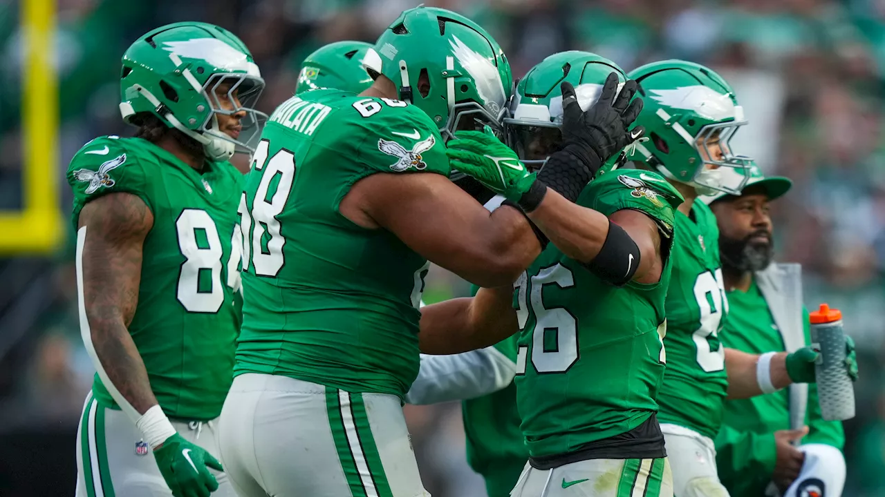 Barkley tops 2,000 yards rushing as Eagles beat Cowboys to clinch NFC East