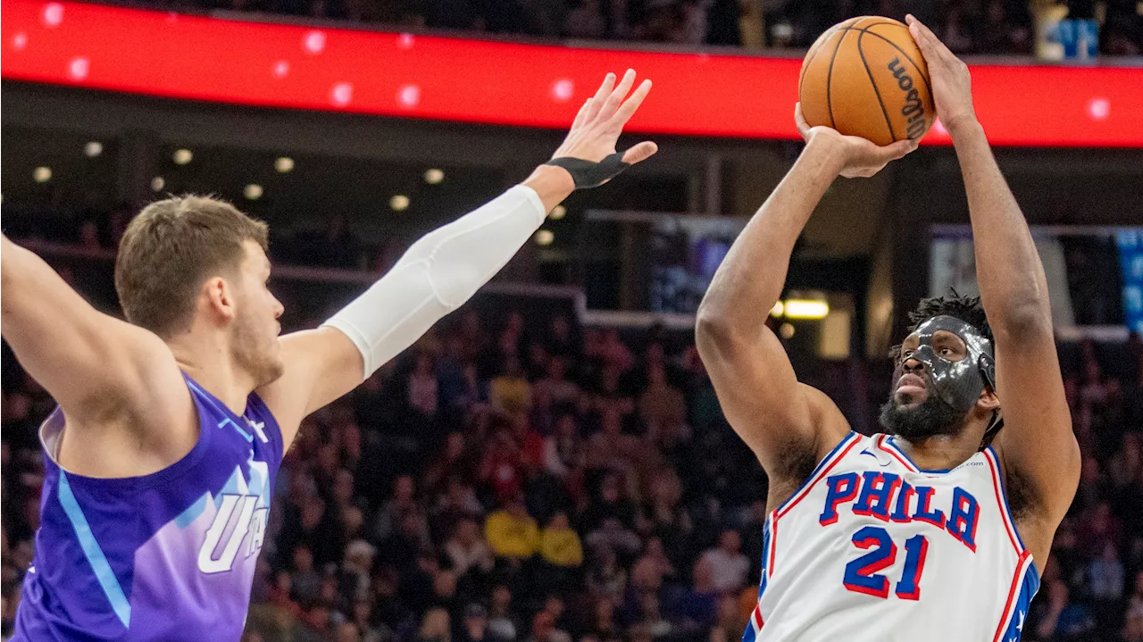 Embiid Leads 76ers to Victory Over Jazz