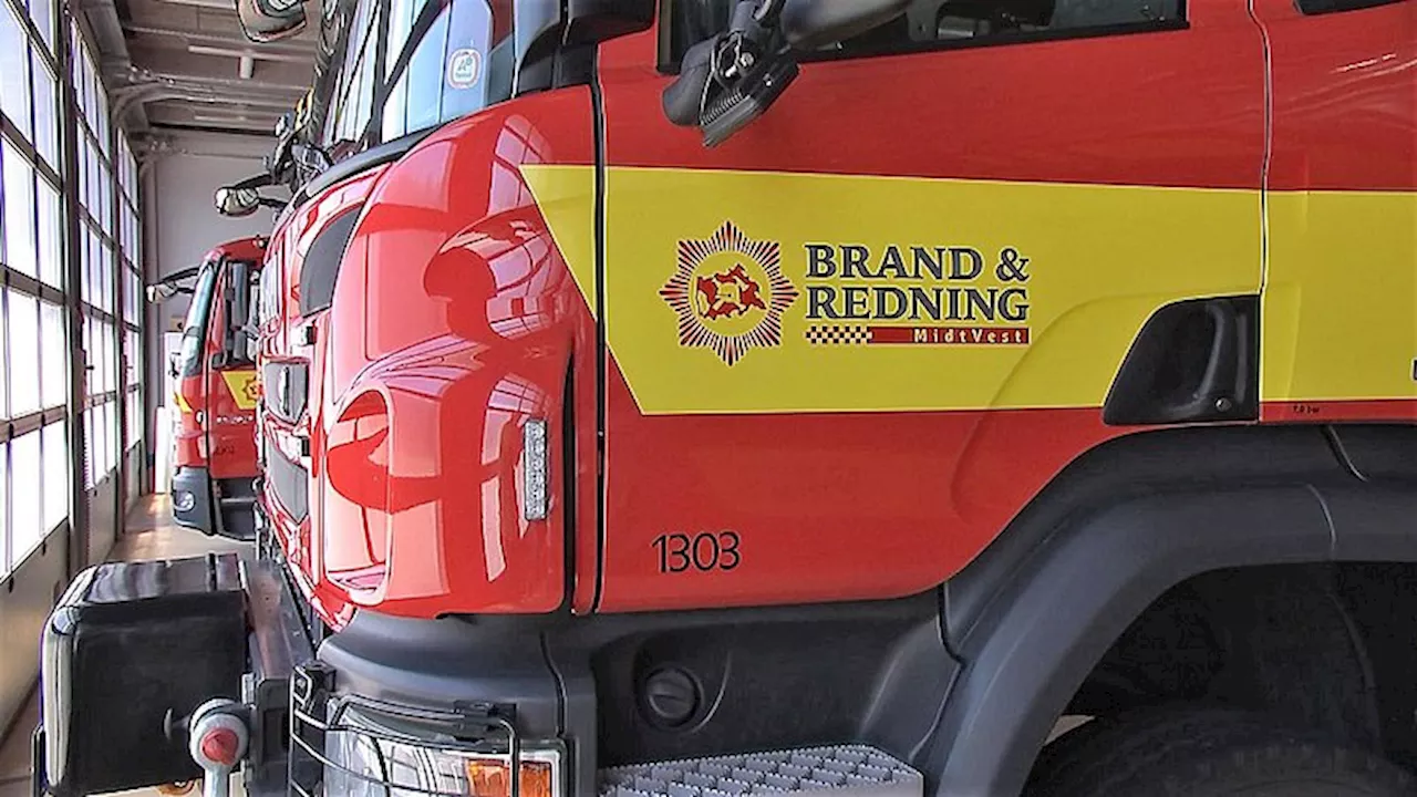 Brandsat affaldscontainer i Herning - 54-årig anholdt