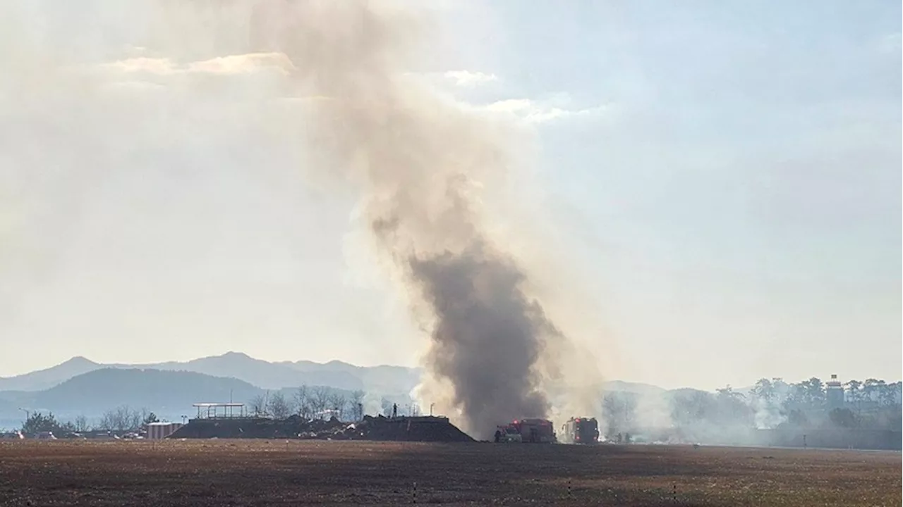 47 muertos en incendio de avión tras un aterrizaje accidentado en Corea del Sur