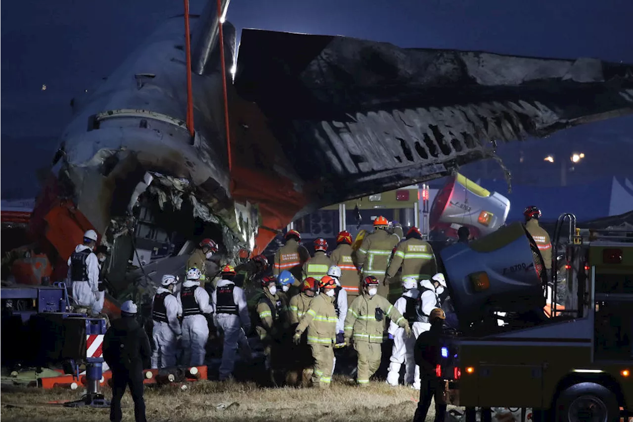 Avión de pasajeros se estrella en Corea del Sur, dejando al menos 176 muertos