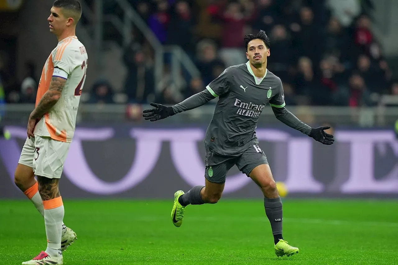 AC Milan en AS Roma spelen gelijk in San Siro