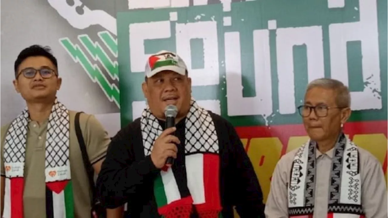 Mega Konser Sound of Freedom Dukung Kemanusiaan Palestina