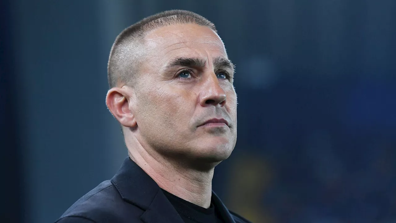 Fabio Cannavaro gaat aan de slag bij 25-voudig landskampioen en kan debuteren tegen Arsenal