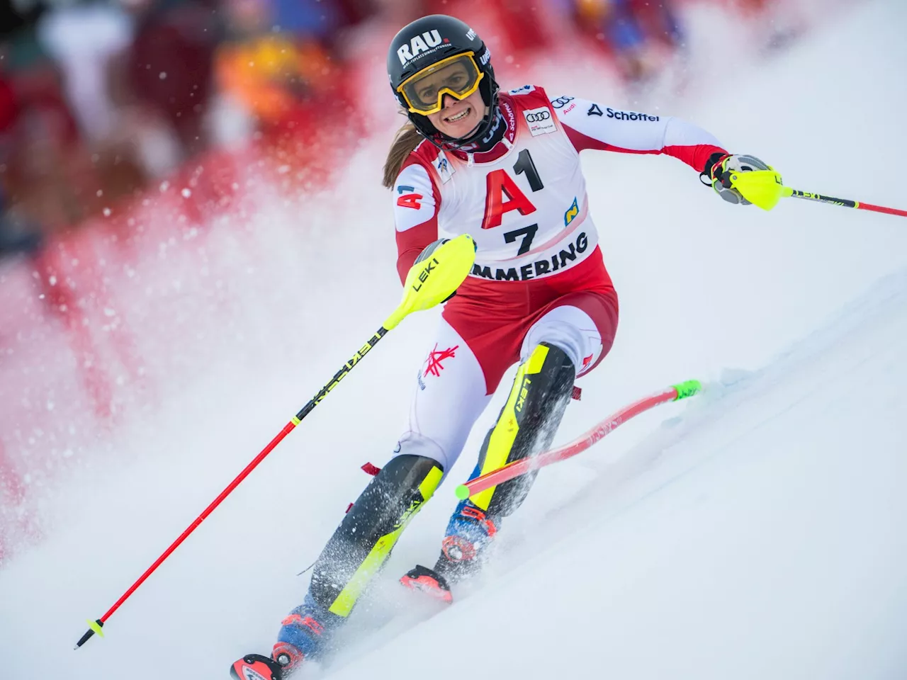 Zrinka Ljutic feiert Slalomschießpremiere am Semmering