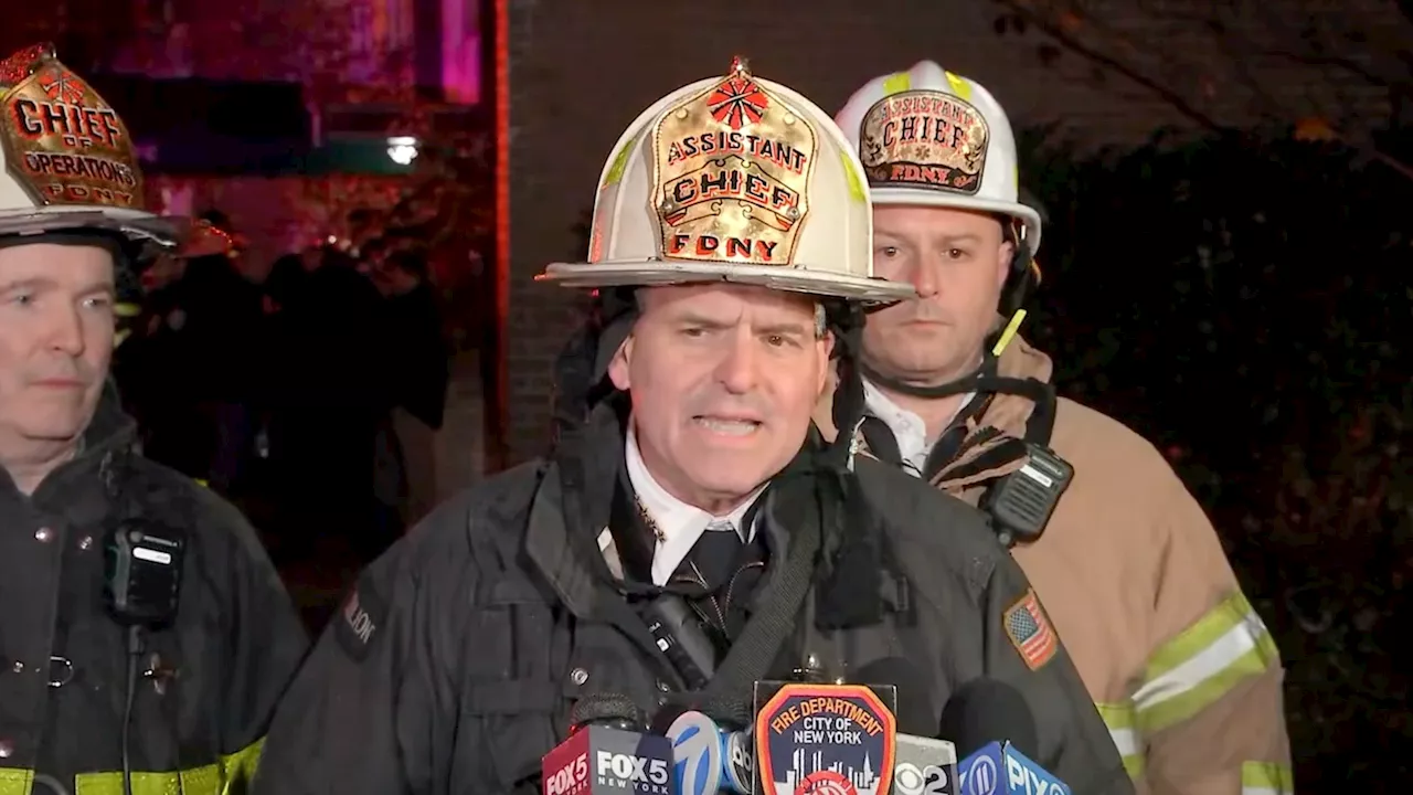 Fire Breaks Out at New York Apartment Building, One Dead, Six Firefighters Injured