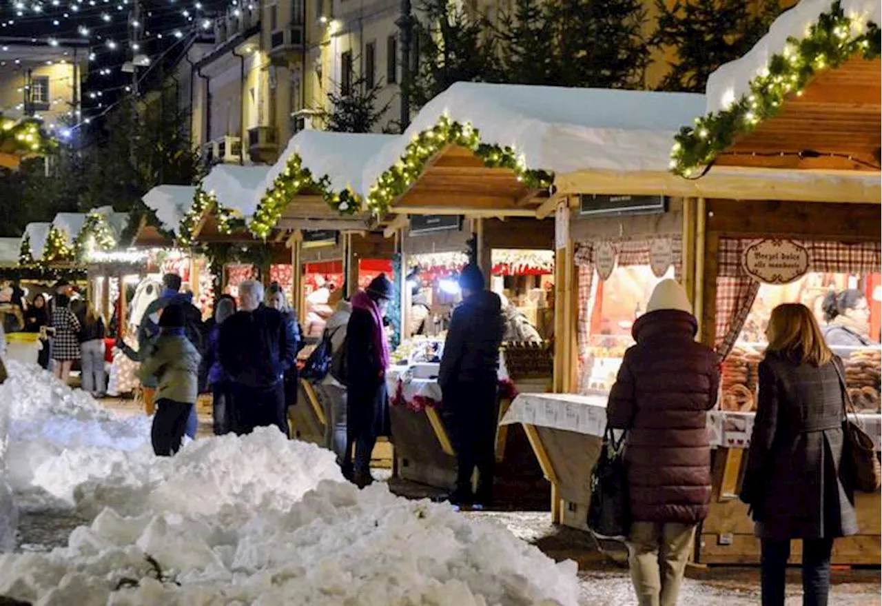 Il Marché Vert Noël cresce, più magia nel mercatino di Natale di Aosta