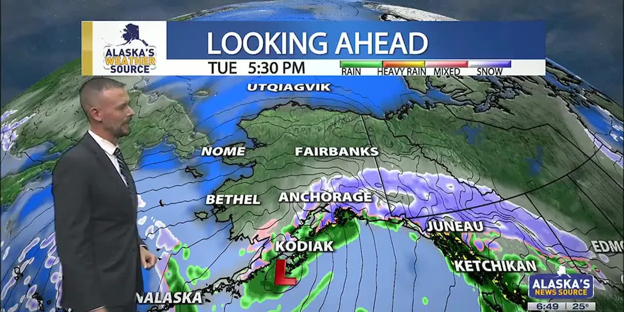 Significant icing along the Haines Highway, with pockets of freezing rain for Southcentral