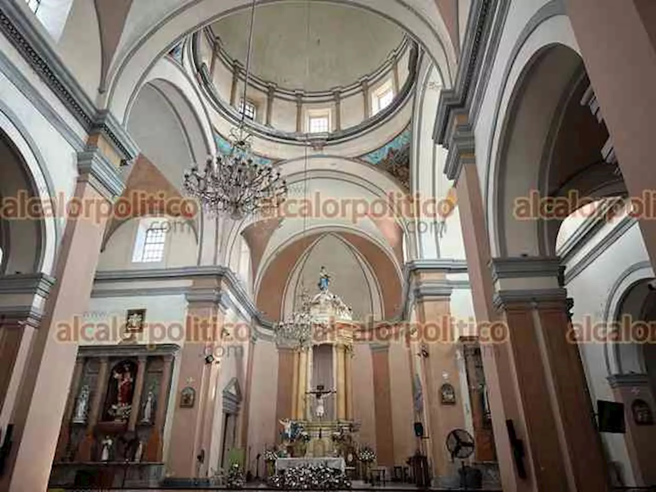 Catedral de Veracruz Puerto, lista para celebrar a la Virgen