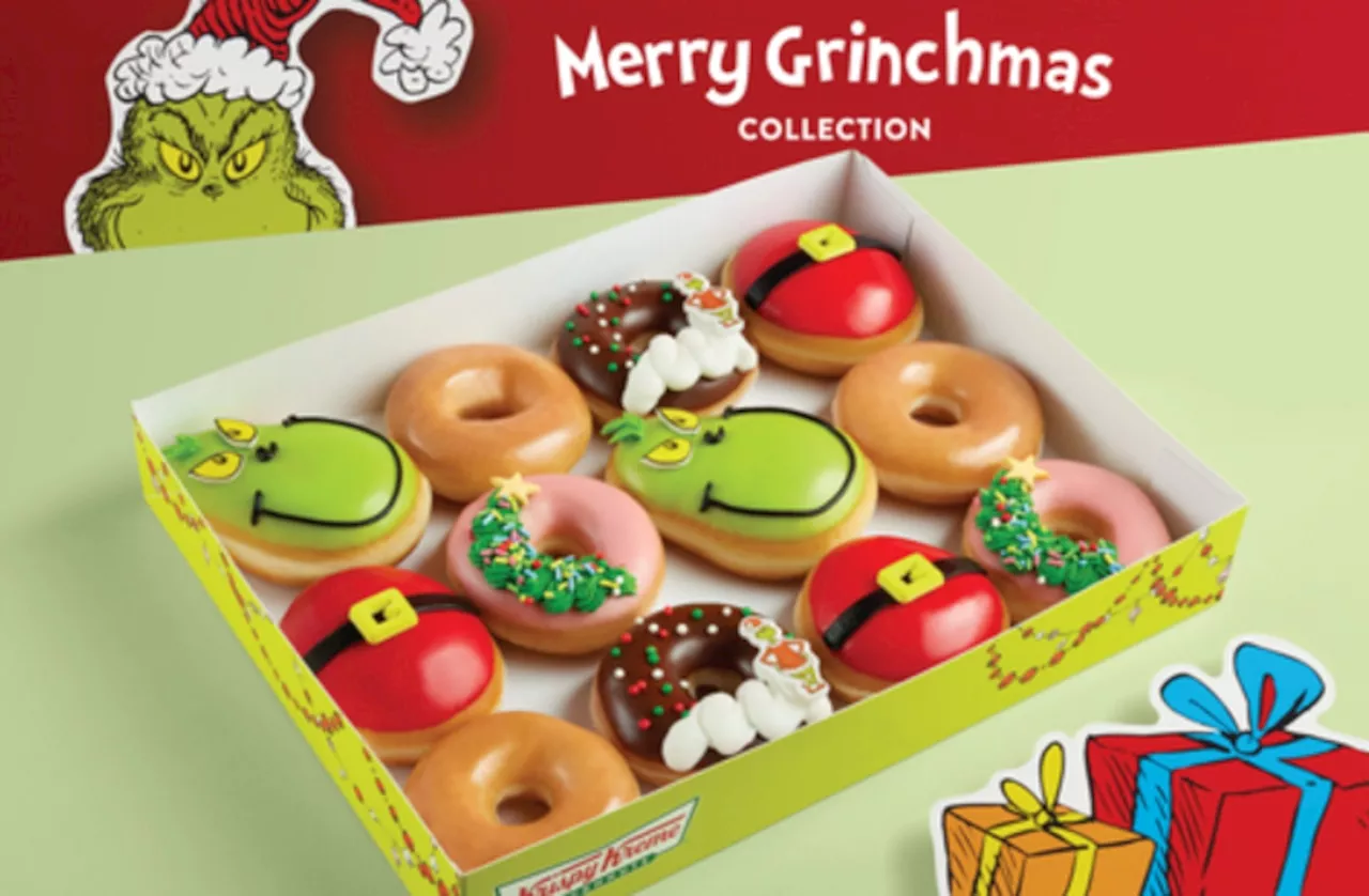 Krispy Kreme launches Christmas doughnut collection. Here’s a look at the lineup