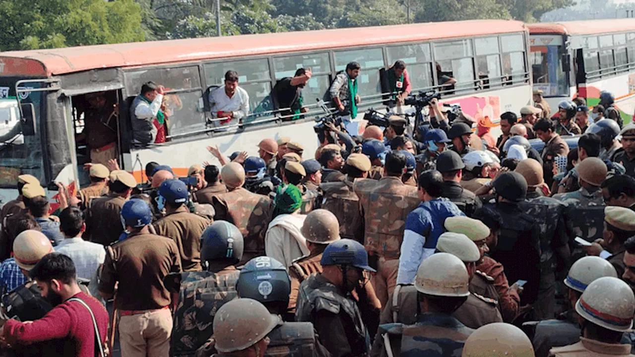 Farmers Protest: दलित प्रेरणा स्थल पर किसानों का हंगामा, नोएडा पहुंच रहे राकेश टिकैत; फिर लगा लंबा जाम