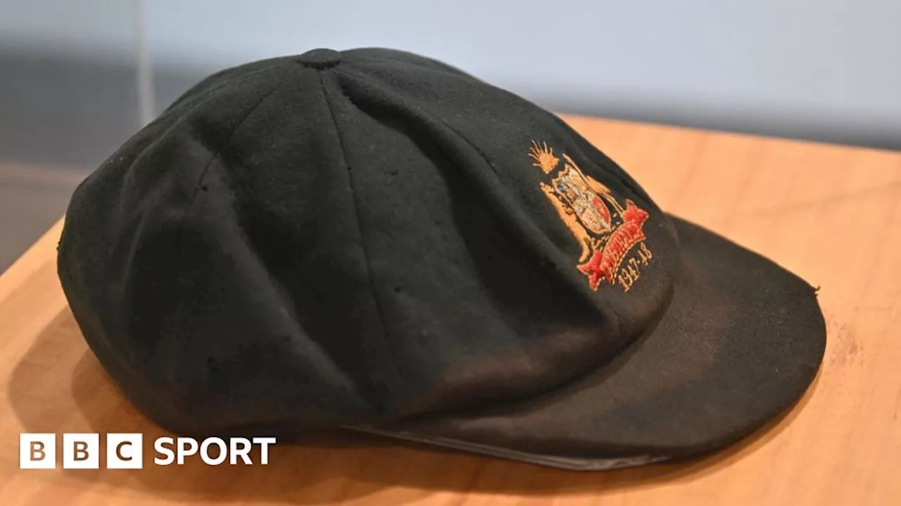 Don Bradman 'baggy green' cap sells for £245,000 at auction