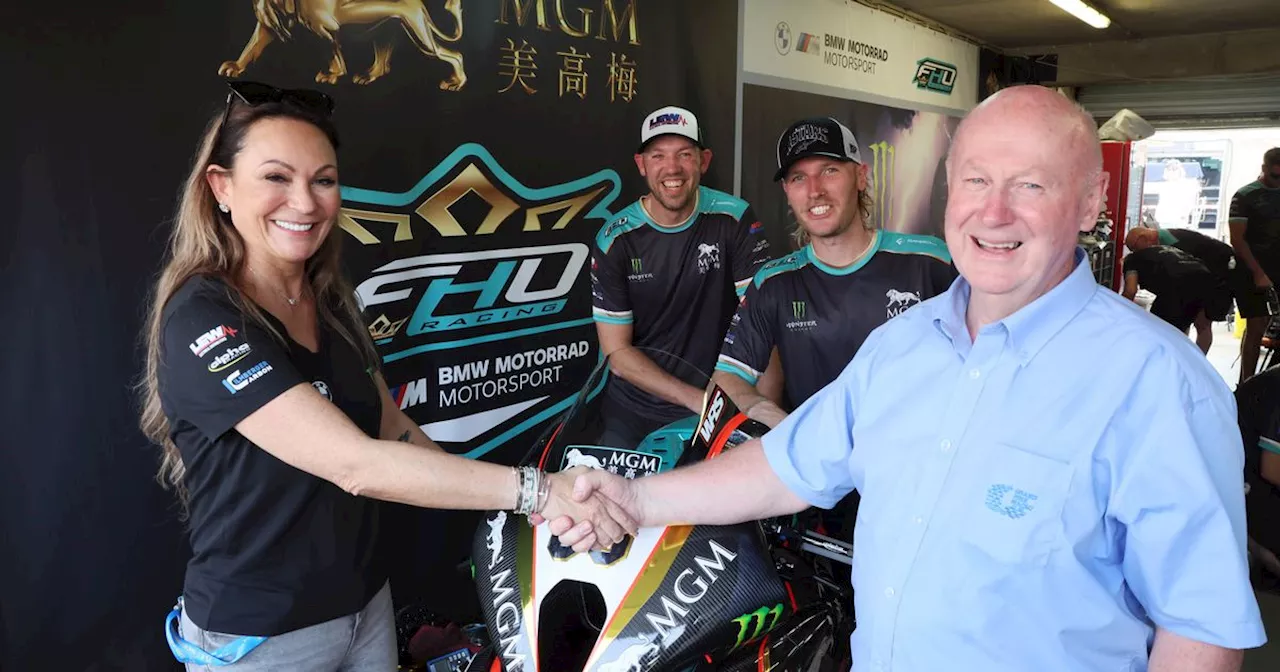 FHO Racing BMW Returns with Peter Hickman and Davey Todd for 2025 North West 200