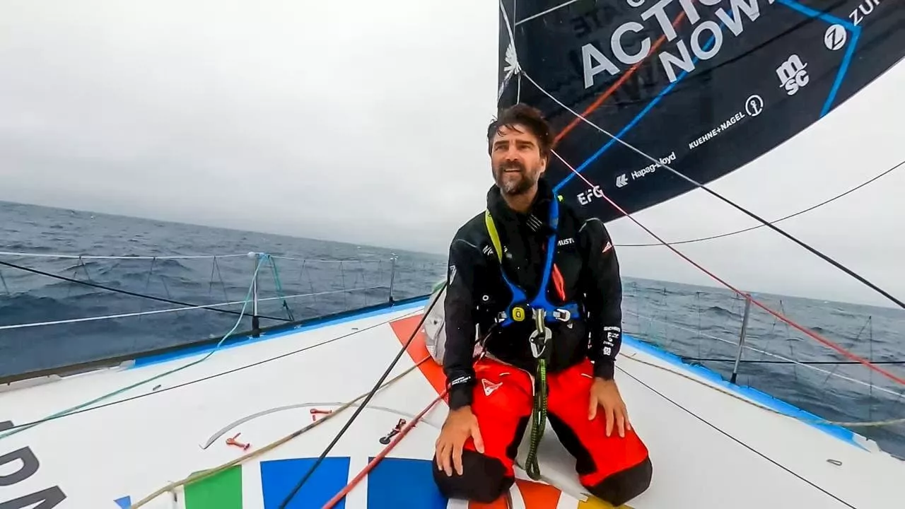 Boris Herrmann umsegelt das Kap der Guten Hoffnung beim Vendée Globe