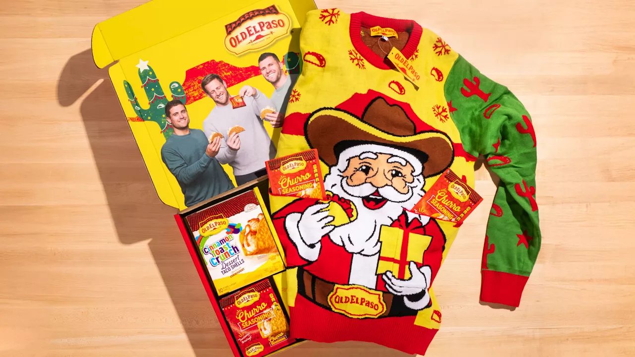 Old El Paso Reveals Special Football Holiday Sweater Pack