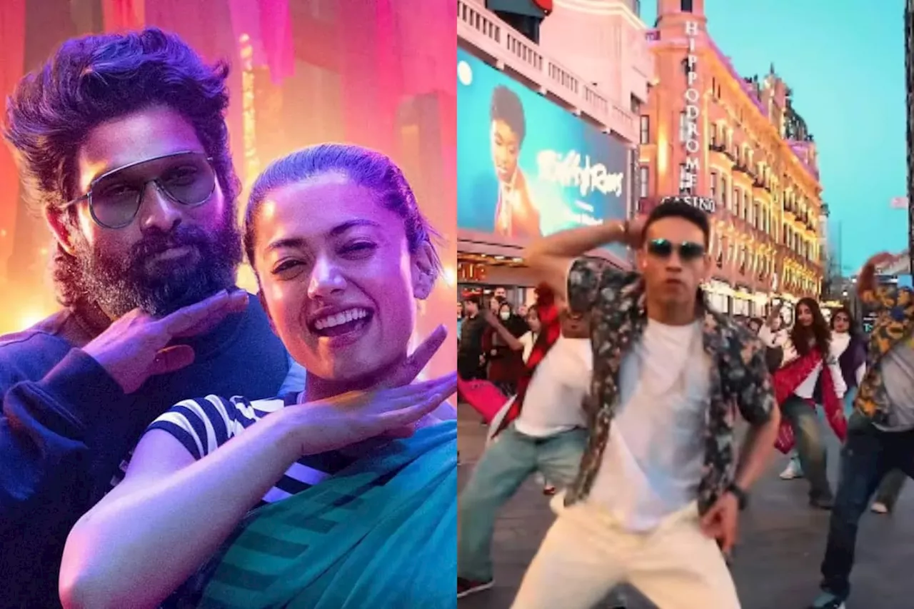 London flash mob turns heads with electrifying dance on ‘Pushpa 2’ songs