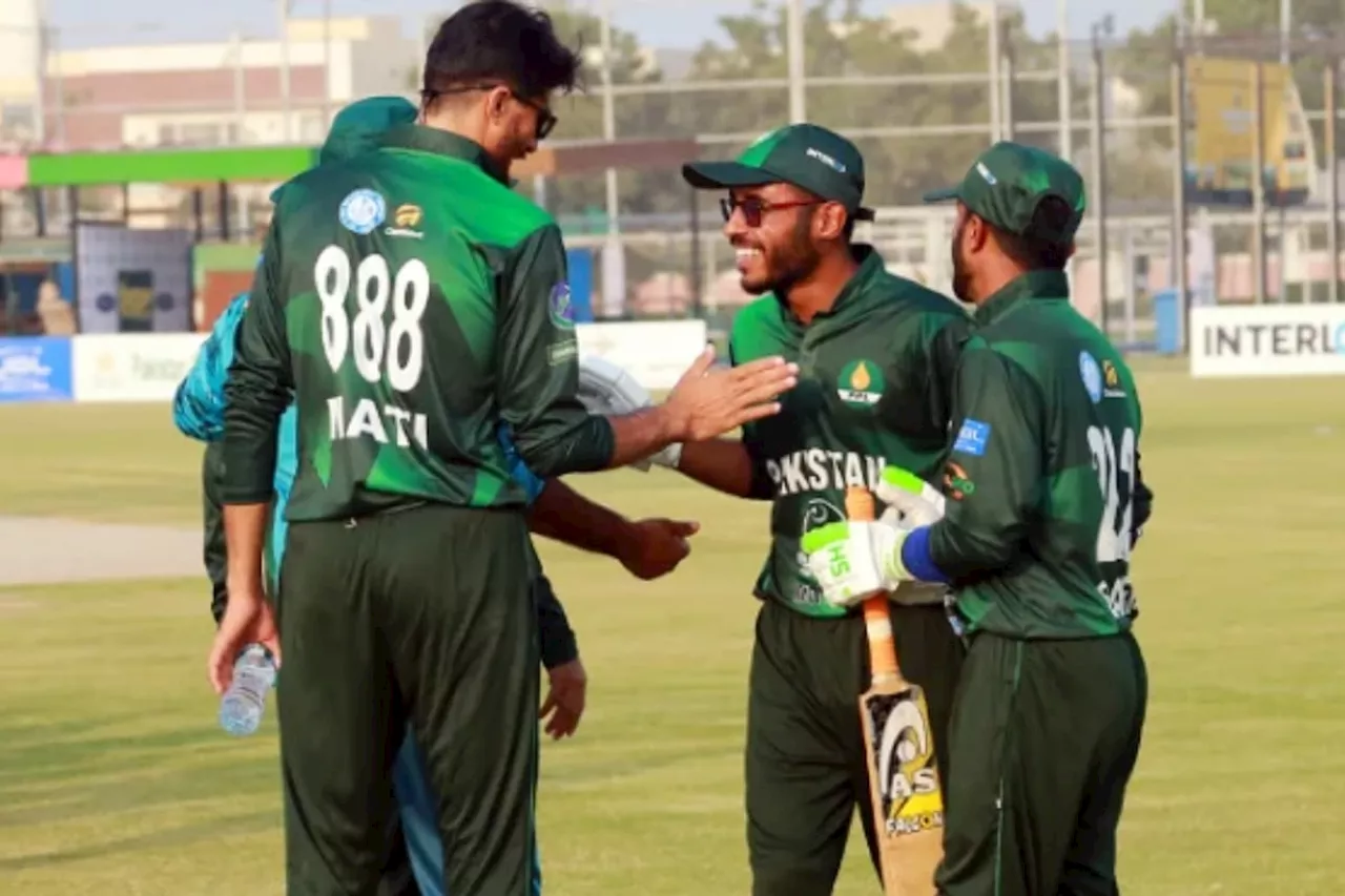 Pakistan wins first Blind T20 World Cup, defeats Bangladesh by 10 wickets