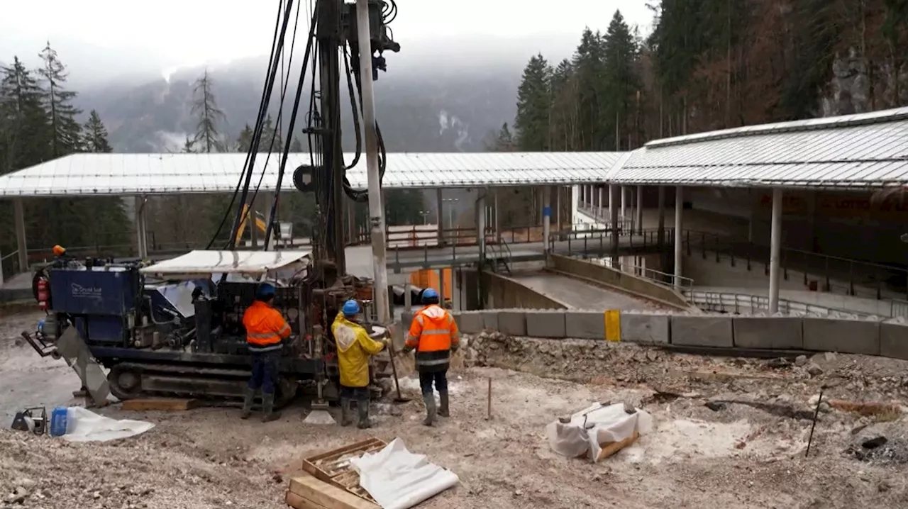 Erste Kunsteis-Bobbahn der Welt in Schönau am Königssee: Wiederaufbau umstritten