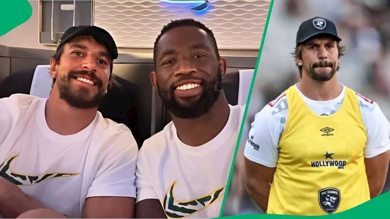 “Bringing Warm Water”: Siya Kolisi Joins Fans to Poke Fun at Eben Etzebeth’s ‘Demotion’