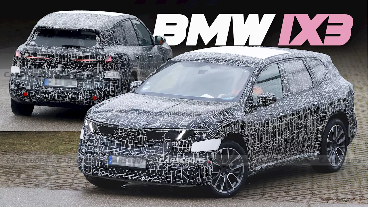 2026 BMW iX3 Neue Klasse Flaunts Production LEDs In Latest Spy Shots