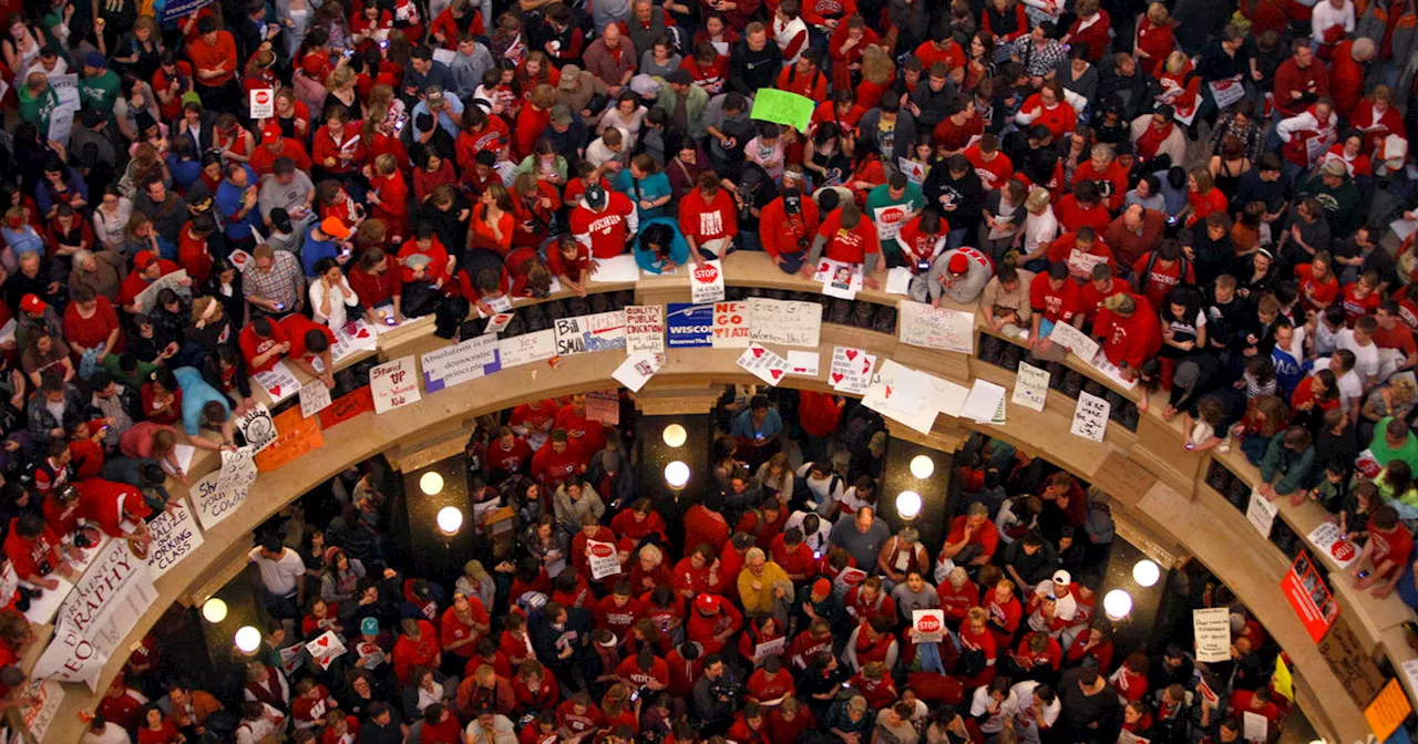 Wisconsin court restores unions' collective bargaining for teachers, public workers