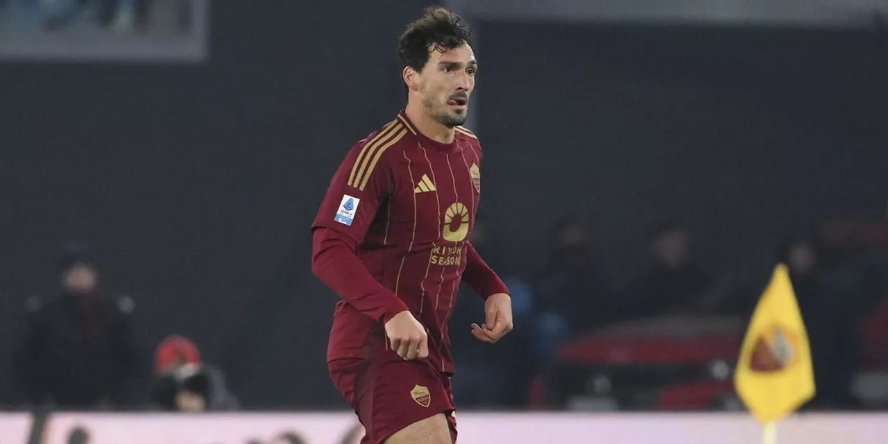 Infortunio Hummels, sospiro di sollievo Roma: come sta dopo l'Atalanta