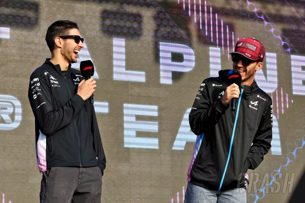 Pierre Gasly reflects on Esteban Ocon partnership as Alpine make change for Abu Dhabi