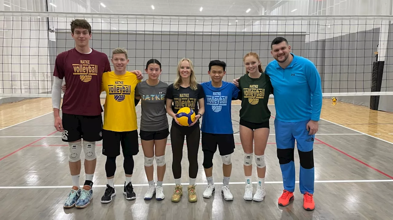 Ukrainian woman hoping to make Calgary volleyball players great on and off the court