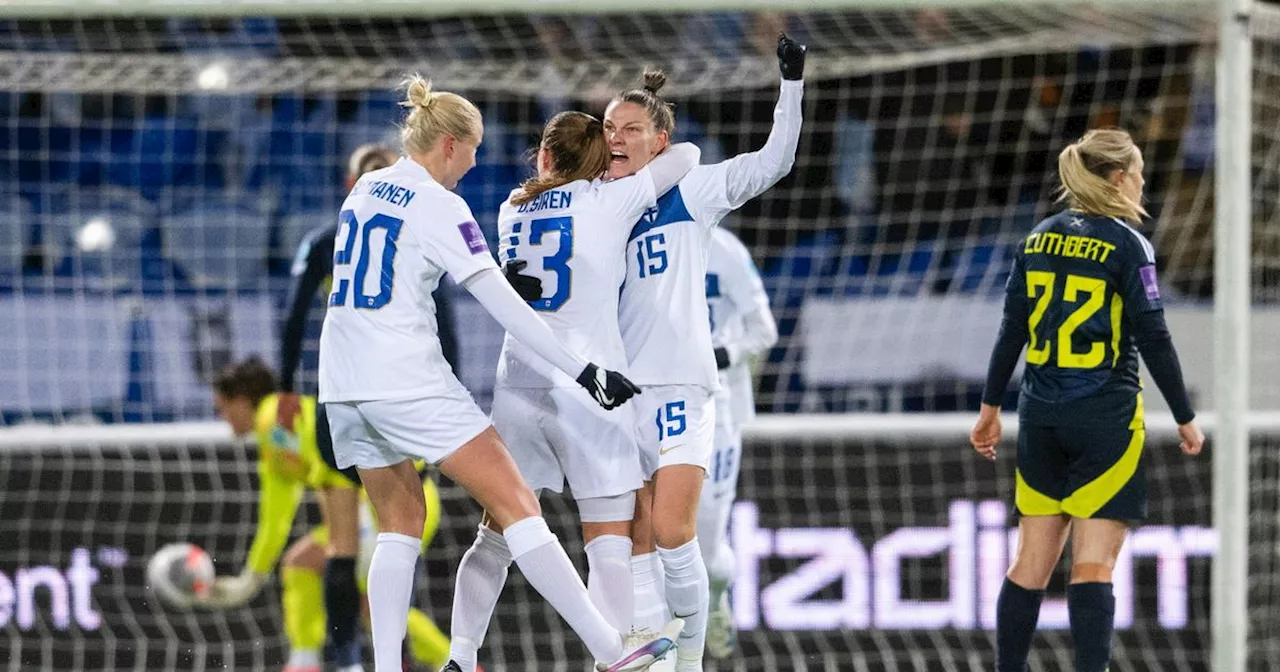 Scotland Women's Euro 2025 dream is over after 2-0 defeat to Finland