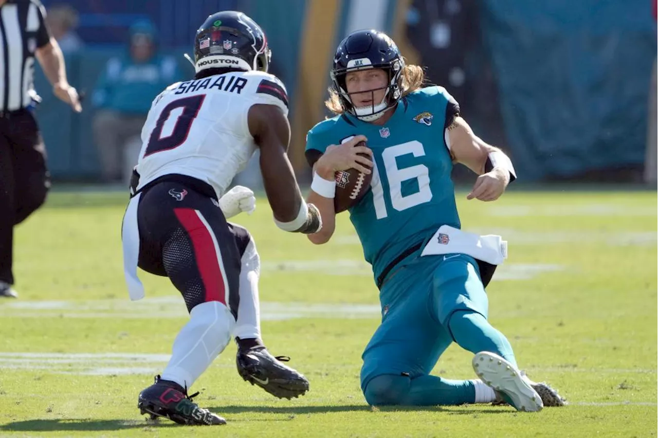 Texans’ Azeez Al-Shaair apologizes for hit on Jaguars’ Trevor Lawrence that led to concussion