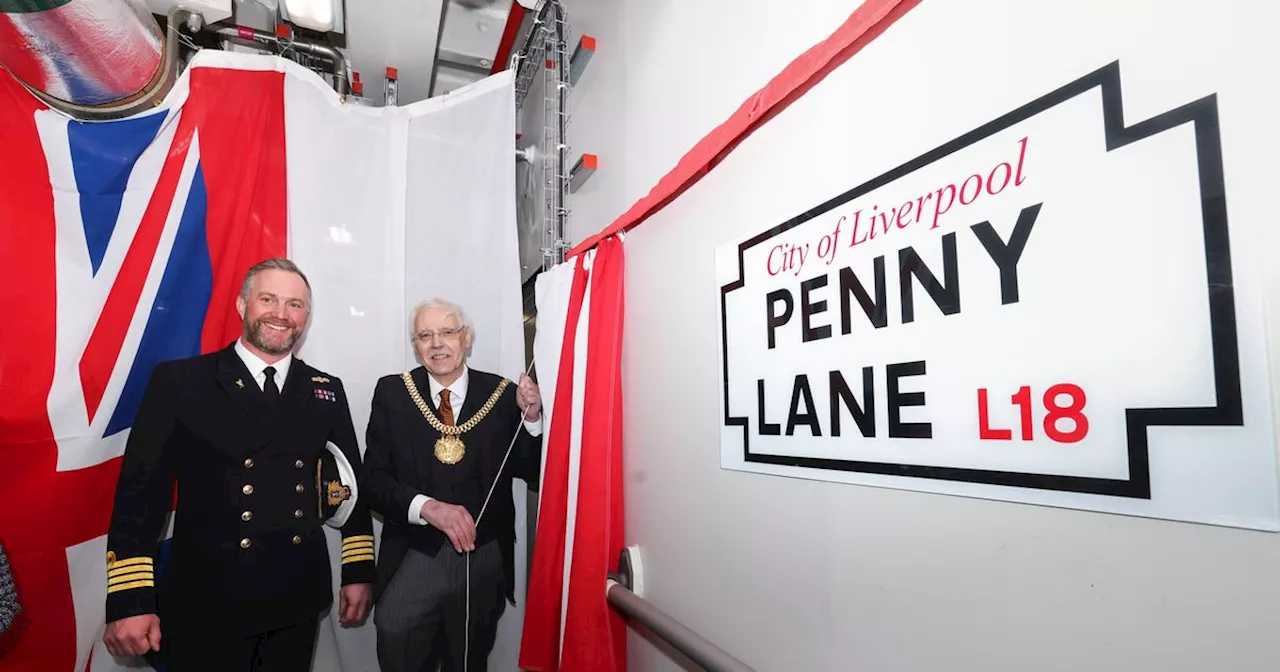 HMS Prince of Wales unveils lasting tribute to Liverpool with crucial detail missing