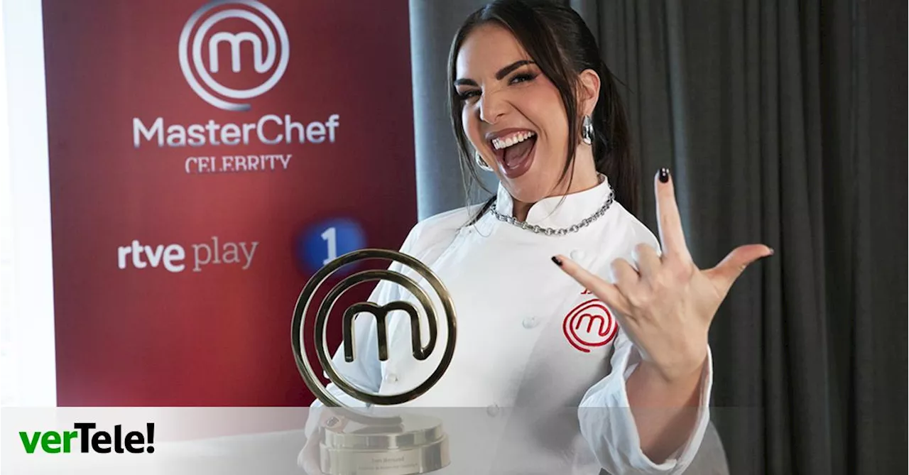 Inés Hernand alaba la 'ruptura de prejuicios' de 'MasterChef' tras vencer: 'Se han adaptado al termómetro social'