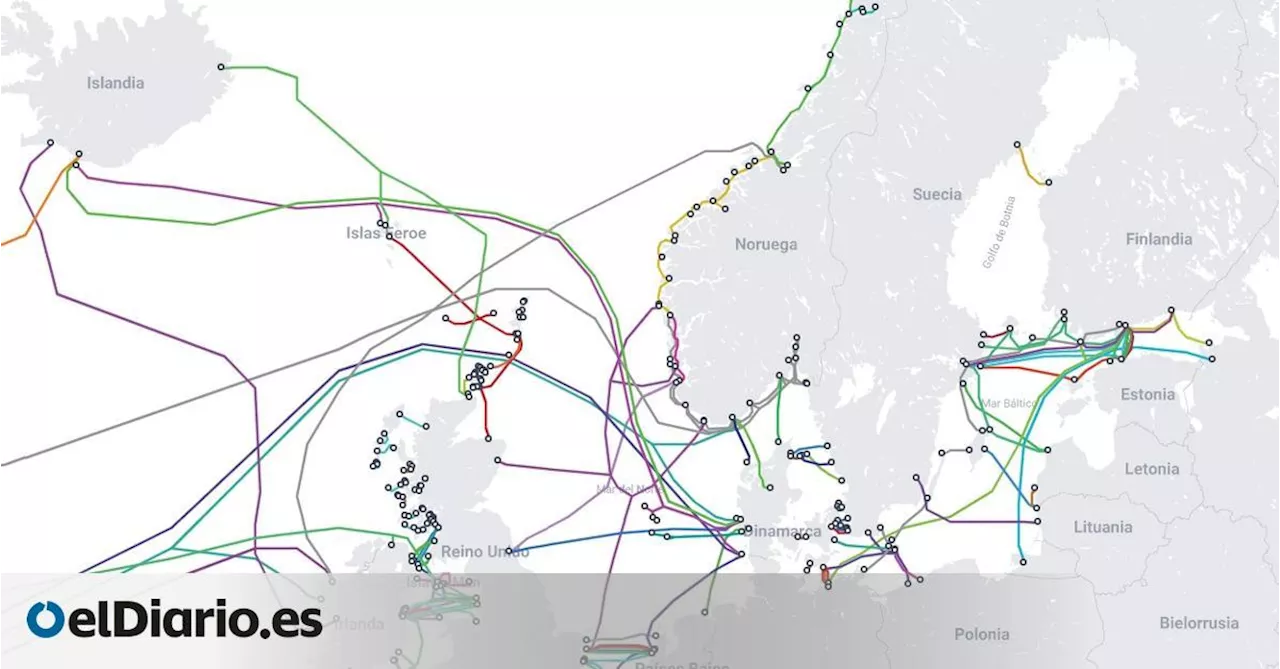 ¿Nuevo sabotaje submarino en el Mar Báltico? Finlandia y Suecia investigan dos roturas de cables de fibra óptica