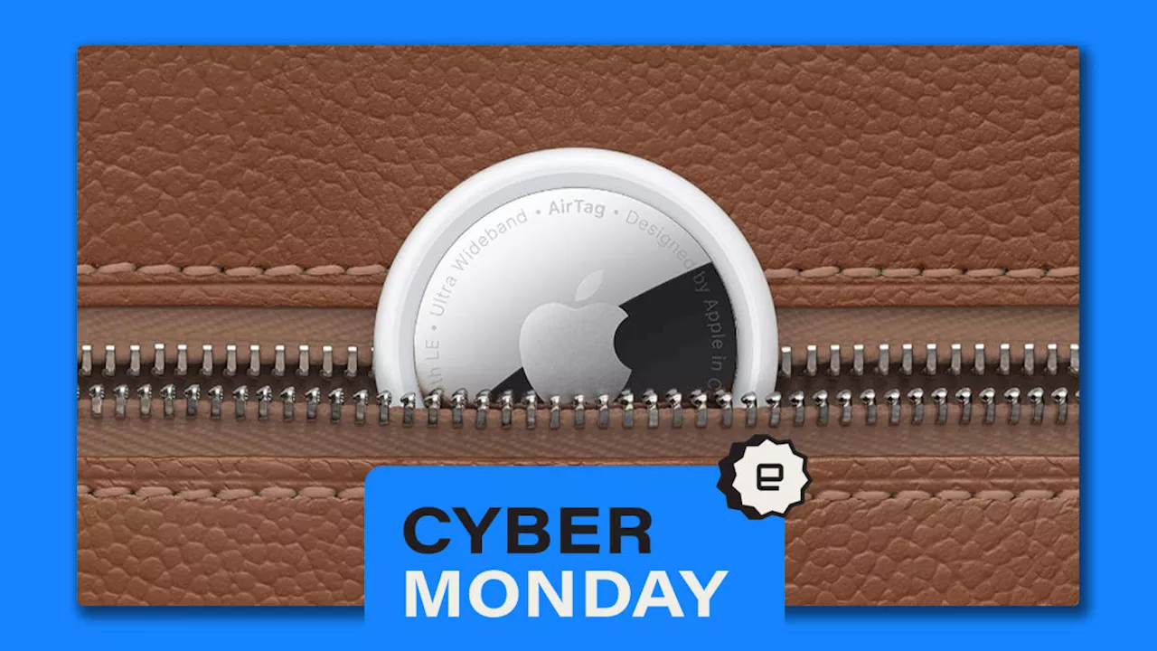 Apple Cyber Monday deals bring a four-pack of AirTags down to $70