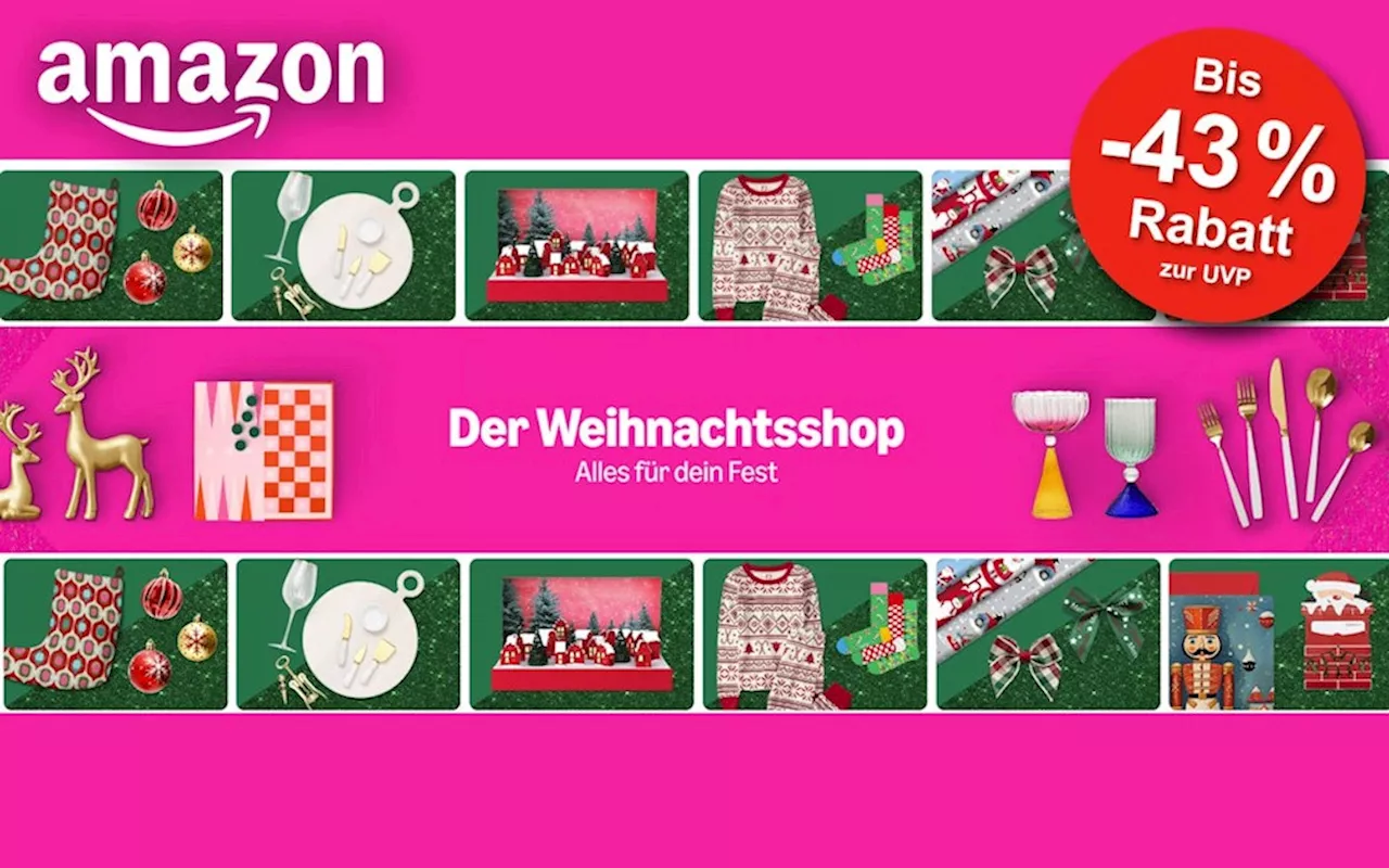 Mega Weihnachtsangebote bei Amazon: Weihnachtsgeschenke von Marken wie Apple, Ravensburger, Tefal & Co. bis